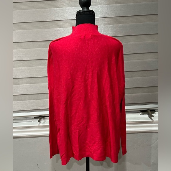 Pinky red mock neck - Picture 2 of 7